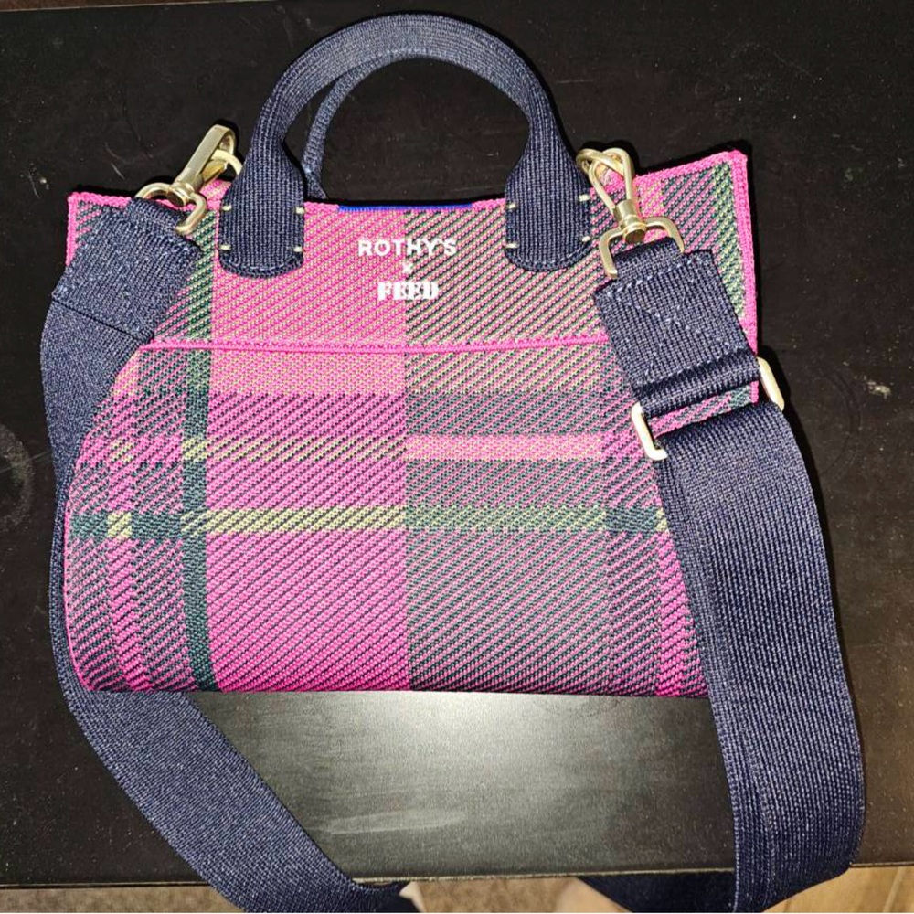 Exclusive Collaboration (Rothy’s & Feed) Pink Plaid